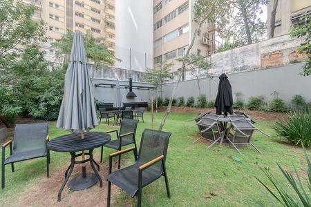 Studio à venda com 24m², 1 quarto e sem vaga Studio à venda com 24m², 1 quarto e sem vagaÁrea comum - Churrasqueira