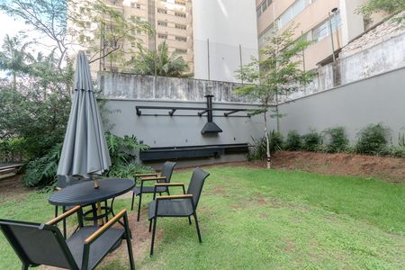 Studio à venda com 24m², 1 quarto e sem vaga Studio à venda com 24m², 1 quarto e sem vagaÁrea comum - Churrasqueira