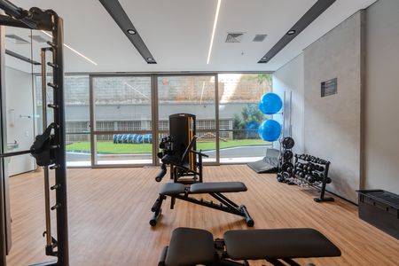 Studio à venda com 24m², 1 quarto e sem vaga Studio à venda com 24m², 1 quarto e sem vagaÁrea comum - Academia
