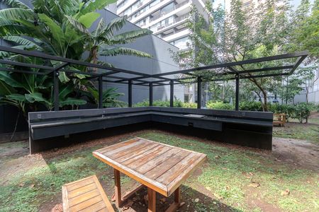 Studio à venda com 24m², 1 quarto e sem vaga Studio à venda com 24m², 1 quarto e sem vagaÁrea comum - Churrasqueira