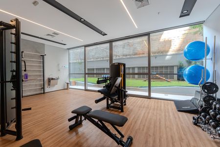 Studio à venda com 24m², 1 quarto e sem vaga Studio à venda com 24m², 1 quarto e sem vagaÁrea comum - Academia