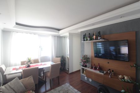 Sala de apartamento à venda com 3 quartos, 67m² em Santa Monica, Belo Horizonte