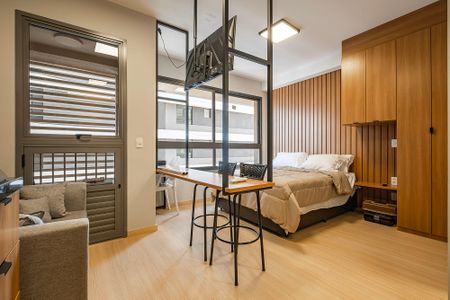 Studio de kitnet/studio para alugar com 1 quarto, 26m² em Pinheiros, São Paulo
