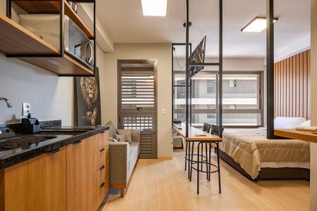 Studio para alugar com 26m², 1 quarto e sem vagaStudio