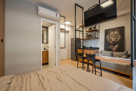 Studio de kitnet/studio para alugar com 1 quarto, 26m² em Pinheiros, São Paulo