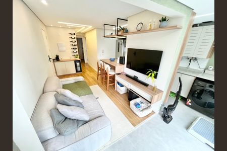 Sala/Cozinha de apartamento à venda com 2 quartos, 54m² em Parque Mandaqui, São Paulo