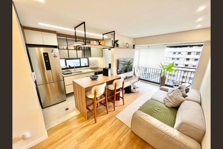 Sala/Cozinha de apartamento à venda com 2 quartos, 54m² em Parque Mandaqui, São Paulo