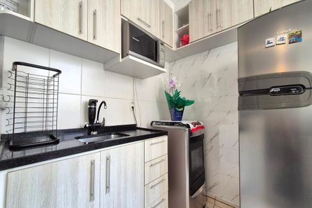 Apartamento à venda com 47m², 2 quartos e 1 vagaCozinha e Área de Serviço
