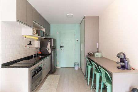 Studio para alugar com 26m², 1 quarto e sem vaga Studio para alugar com 26m², 1 quarto e sem vagaCozinha