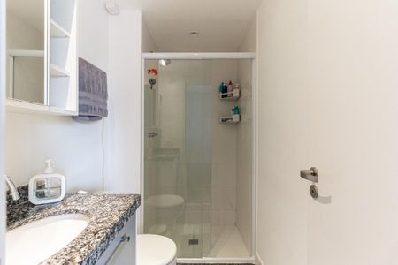 Studio para alugar com 26m², 1 quarto e sem vaga Studio para alugar com 26m², 1 quarto e sem vagaBanheiro