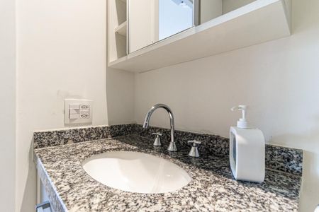 Studio para alugar com 26m², 1 quarto e sem vaga Studio para alugar com 26m², 1 quarto e sem vagaBanheiro