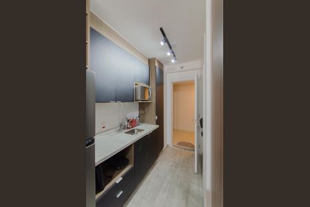 Studio para alugar com 32m², 1 quarto e sem vaga Studio para alugar com 32m², 1 quarto e sem vagaCozinha