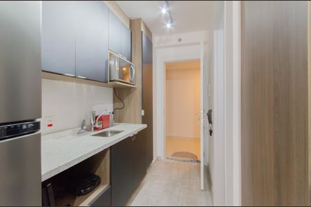 Studio para alugar com 32m², 1 quarto e sem vaga Studio para alugar com 32m², 1 quarto e sem vagaCozinha