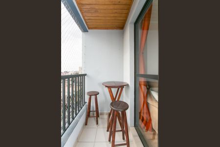 Varanda da Sala  de apartamento à venda com 2 quartos, 56m² em Itaquera, São Paulo