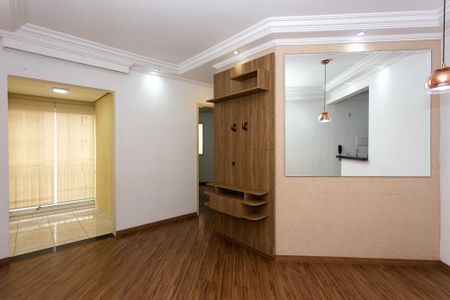Sala de apartamento para alugar com 2 quartos, 52m² em Jardim Henriqueta, Taboão da Serra