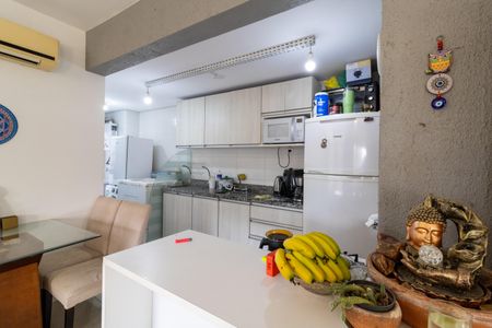 Apartamento à venda com 65m², 2 quartos e 1 vagaCozinha e Área de Serviço