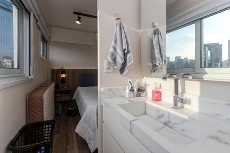 Apartamento à venda com 63m², 1 quarto e 1 vagaBanheiro da Suíte