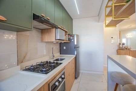 Apartamento à venda com 62m², 2 quartos e 1 vagaCozinha e Área de Serviço