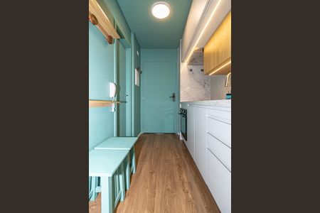 Studio para alugar com 24m², 1 quarto e 1 vagaCozinha