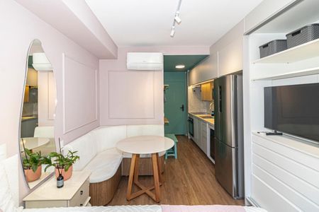 Studio para alugar com 24m², 1 quarto e 1 vagaStudio