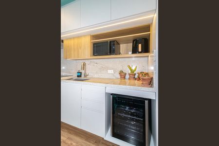 Studio para alugar com 24m², 1 quarto e 1 vagaCozinha