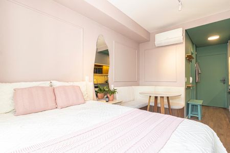 Studio de kitnet/studio para alugar com 1 quarto, 24m² em Indianópolis, São Paulo