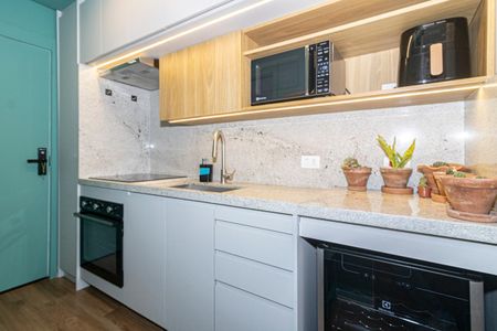 Studio para alugar com 24m², 1 quarto e 1 vagaCozinha