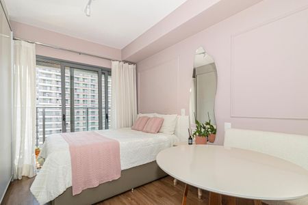 Studio de kitnet/studio para alugar com 1 quarto, 24m² em Indianópolis, São Paulo