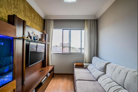 Sala de apartamento à venda com 2 quartos, 62m² em Jardim Utinga, Santo André
