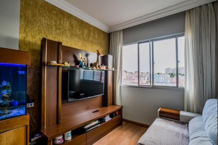 Sala de apartamento à venda com 2 quartos, 62m² em Jardim Utinga, Santo André