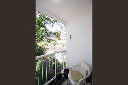 Varanda da Sala de apartamento para alugar com 2 quartos, 65m² em Jardim Mariliza, São Paulo