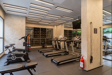 Studio para alugar com 23m², 1 quarto e sem vagaÁrea comum - Academia