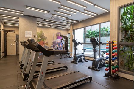 Studio para alugar com 23m², 1 quarto e sem vagaÁrea comum - Academia