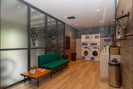 Studio para alugar com 23m², 1 quarto e sem vagaÁrea comum - Lavanderia