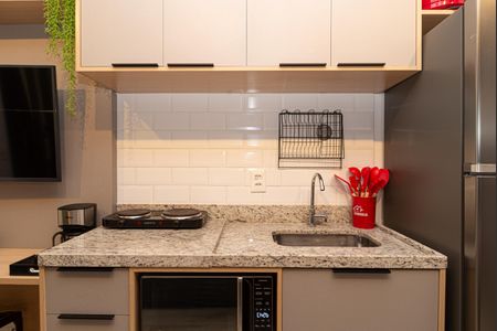 Studio para alugar com 23m², 1 quarto e sem vagaCozinha