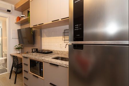 Studio para alugar com 23m², 1 quarto e sem vagaCozinha