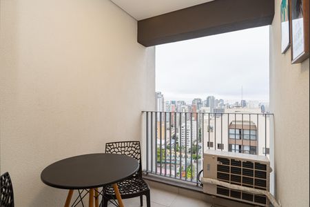Varanda do Quarto de kitnet/studio para alugar com 1 quarto, 23m² em Vila Mariana, São Paulo