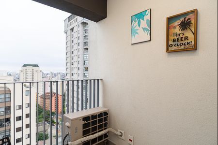 Varanda do Quarto de kitnet/studio para alugar com 1 quarto, 23m² em Vila Mariana, São Paulo