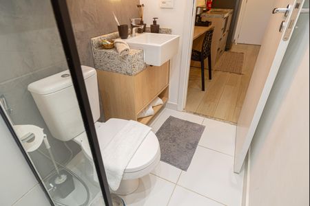 Studio para alugar com 23m², 1 quarto e sem vagaBanheiro