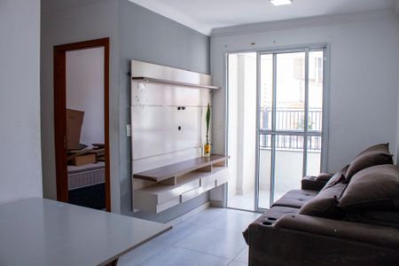 Sala de apartamento para alugar com 2 quartos, 60m² em Jardim Prestes de Barros, Sorocaba