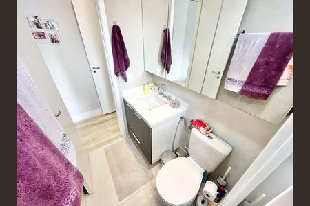 Apartamento para alugar com 60m², 2 quartos e 1 vaga Apartamento para alugar com 60m², 2 quartos e 1 vagaBanheiro da Suíte