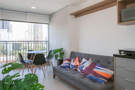 Studio para alugar com 33m², 1 quarto e sem vagaSala e Cozinha