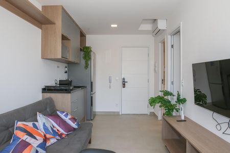 Studio para alugar com 33m², 1 quarto e sem vagaSala e Cozinha