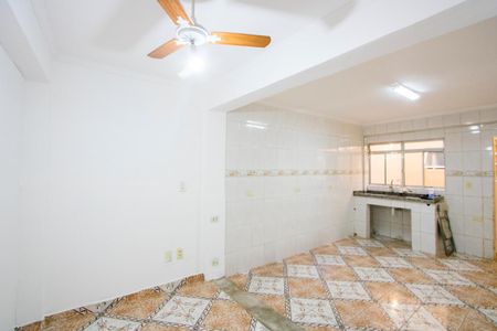 Sala de casa para alugar com 2 quartos, 100m² em Vila Alzira, Santo André