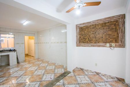 Sala de casa para alugar com 2 quartos, 100m² em Vila Alzira, Santo André