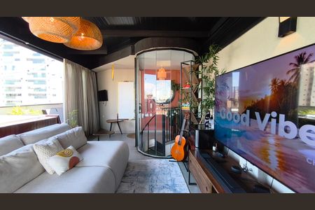 Sala de apartamento à venda com 2 quartos, 100m² em Jardim da Gloria, São Paulo