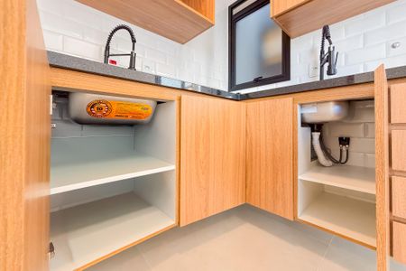 Cozinha - Armários de apartamento para alugar com 2 quartos, 40m² em Ipiranga, São Paulo