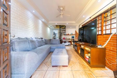 Sala de casa para alugar com 2 quartos, 149m² em Parque Marajoara, Santo André