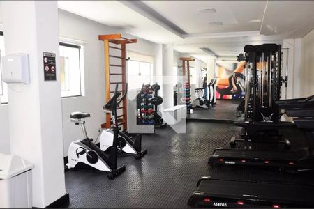 Apartamento para alugar com 43m², 2 quartos e sem vaga Apartamento para alugar com 43m², 2 quartos e sem vagaÁrea comum - Academia
