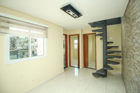 Sala de kitnet/studio à venda com 2 quartos, 90m² em Vila Alzira, Santo André